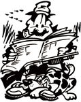 黑白漫画