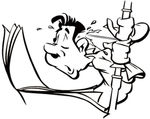黑白漫画