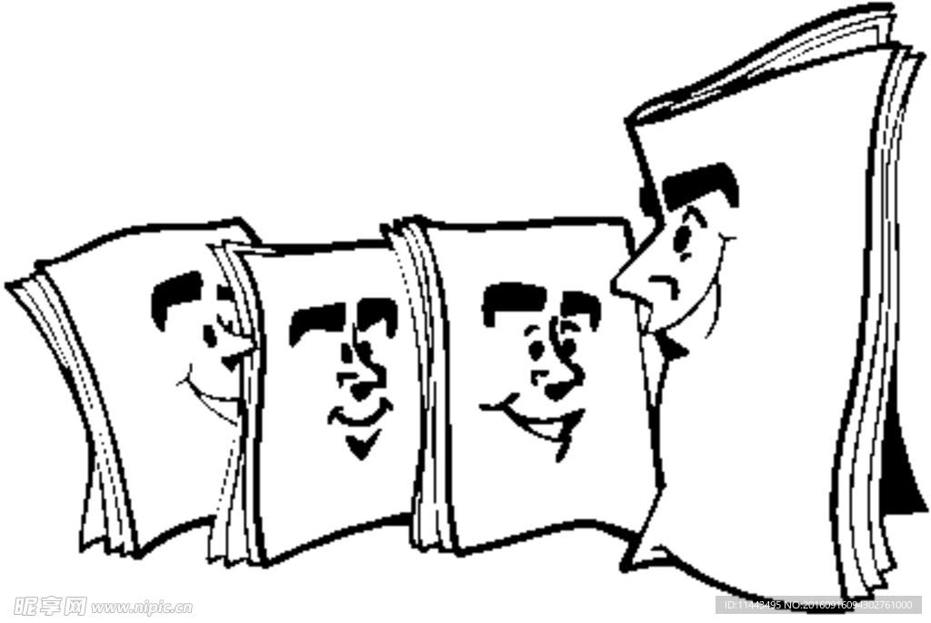 黑白漫画
