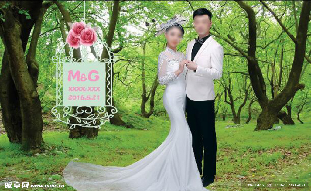 婚礼背景