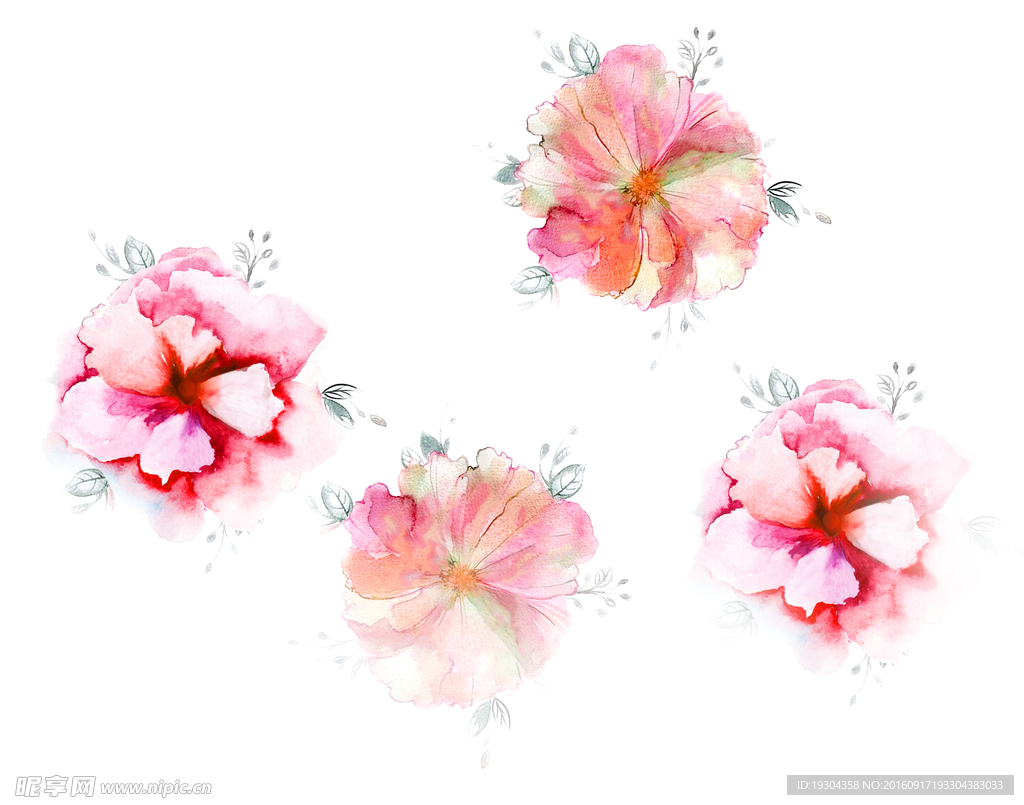 梦幻花朵