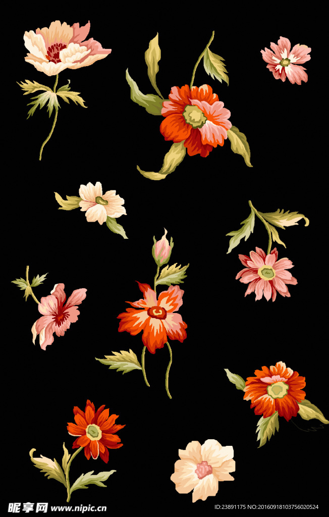花朵组合