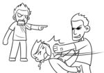 手绘校园暴力防范漫画