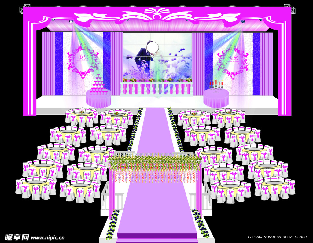 婚庆效果图