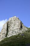 芦芽山登山风景照