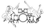 架子鼓 吉他