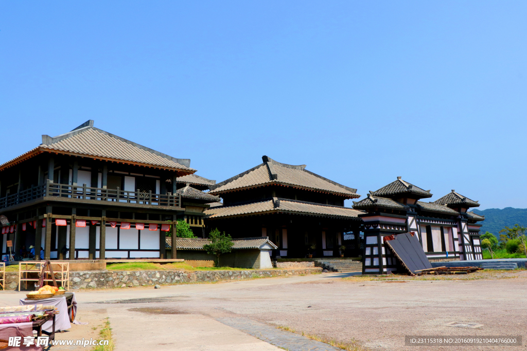 象山影视城 春秋战国城 古代广