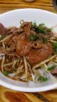 牛肉干拌粿条