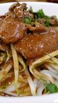 牛肉干拌粿条