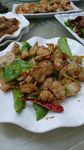 素菜莲藕炒青椒