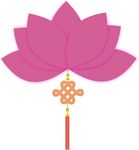 红色 莲花