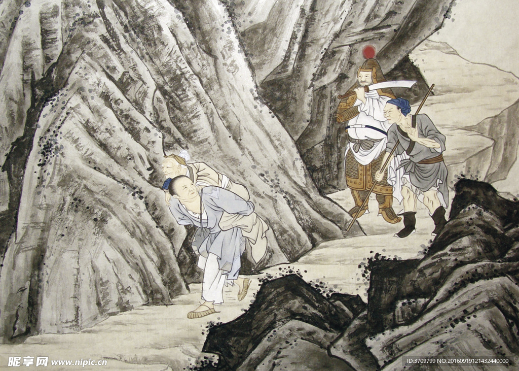 二十四孝之十行佣供母