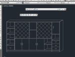 酒柜 cad