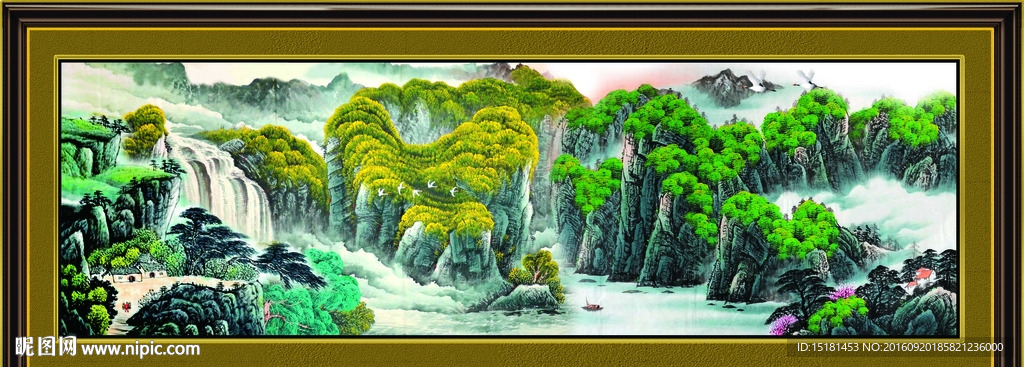 国画山水