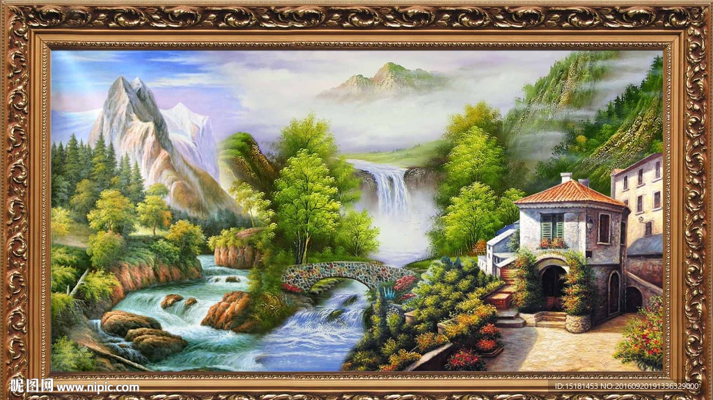 风景油画