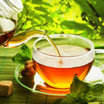 古风茶杯茶水摄影茶水