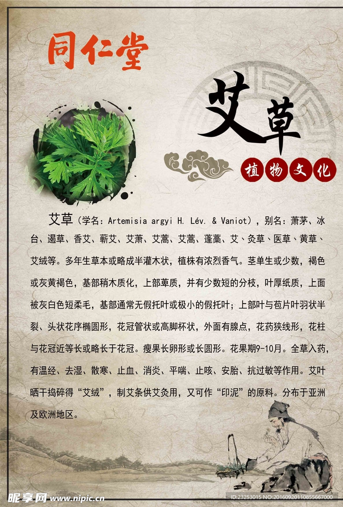 同仁堂艾草