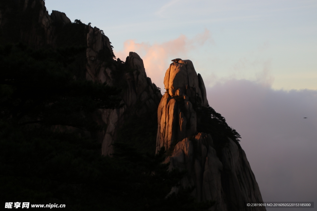 黄山日出