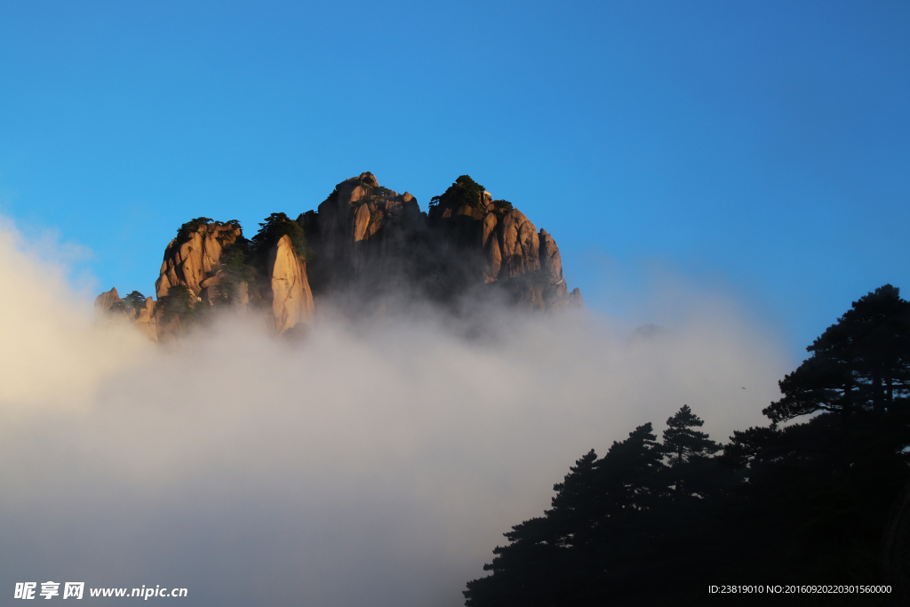 黄山仙景