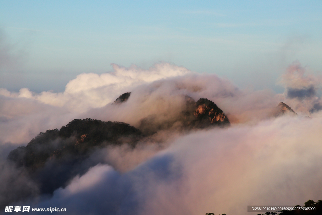 黄山仙景