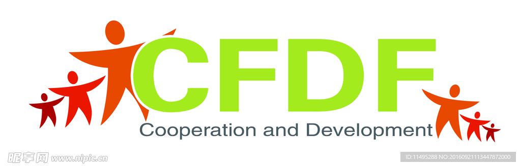 CFDF的logo（分层）