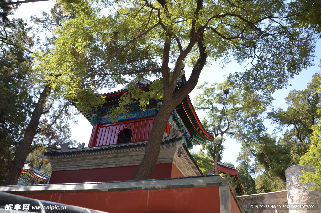 香山公园风景