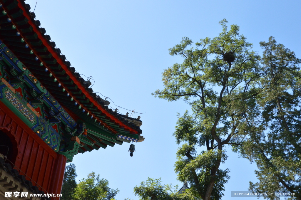 香山公园风景