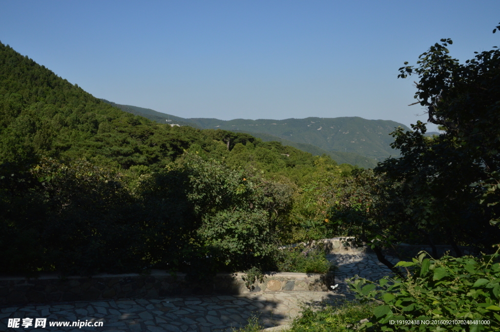 香山公园风景