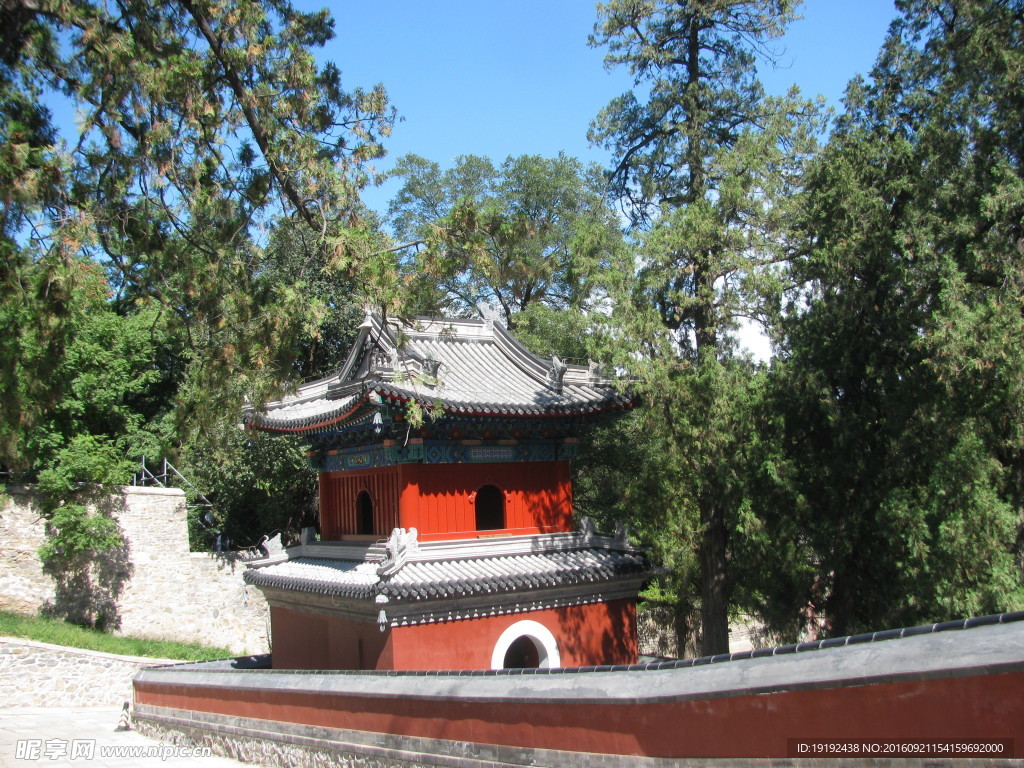 香山公园风景