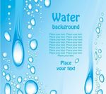矢量水滴背景模板