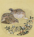 花鸟扇面