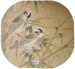 花鸟扇面