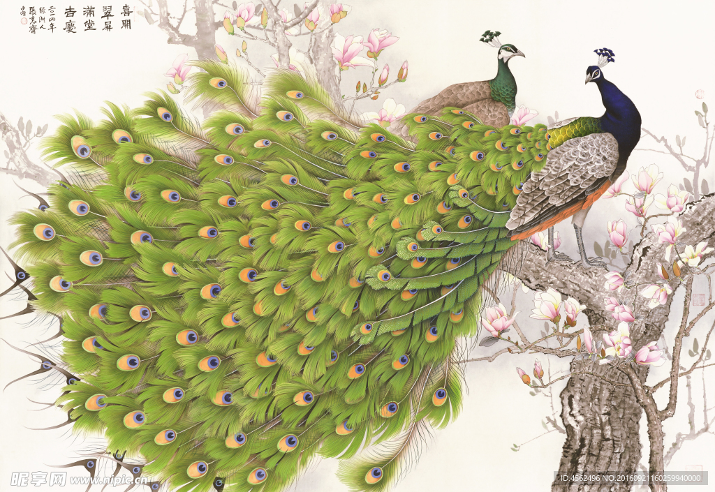 花鸟工笔画