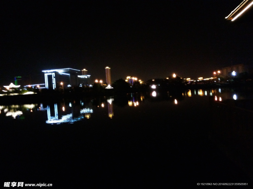 东乡县夜景