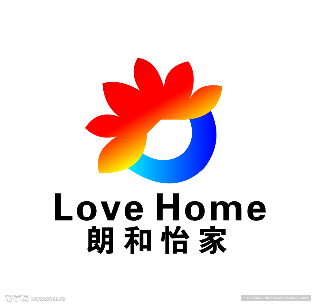 朗和怡家标志