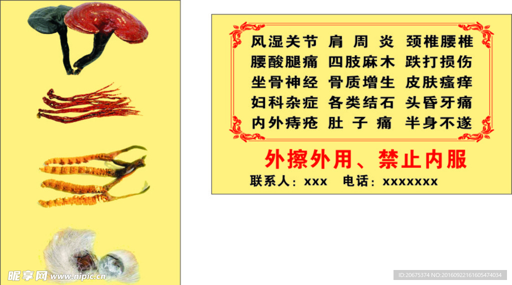 灵芝名片