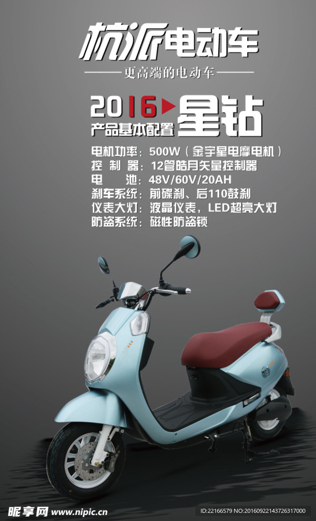电动车海报