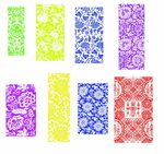 古典方形各式花纹