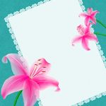 唯美花朵背景底纹