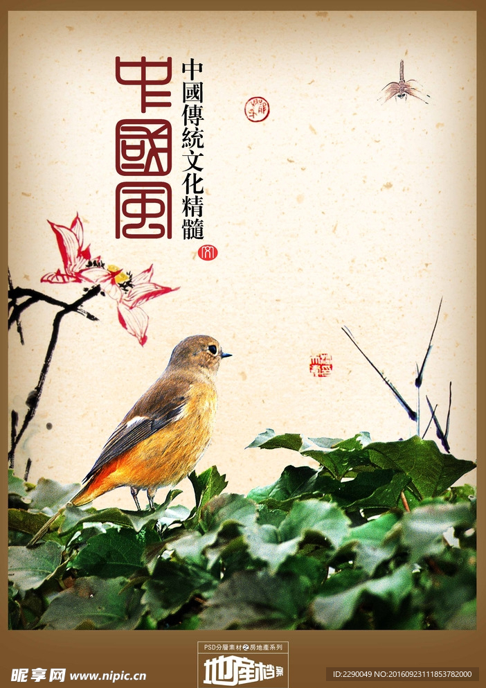 中国风 鸟