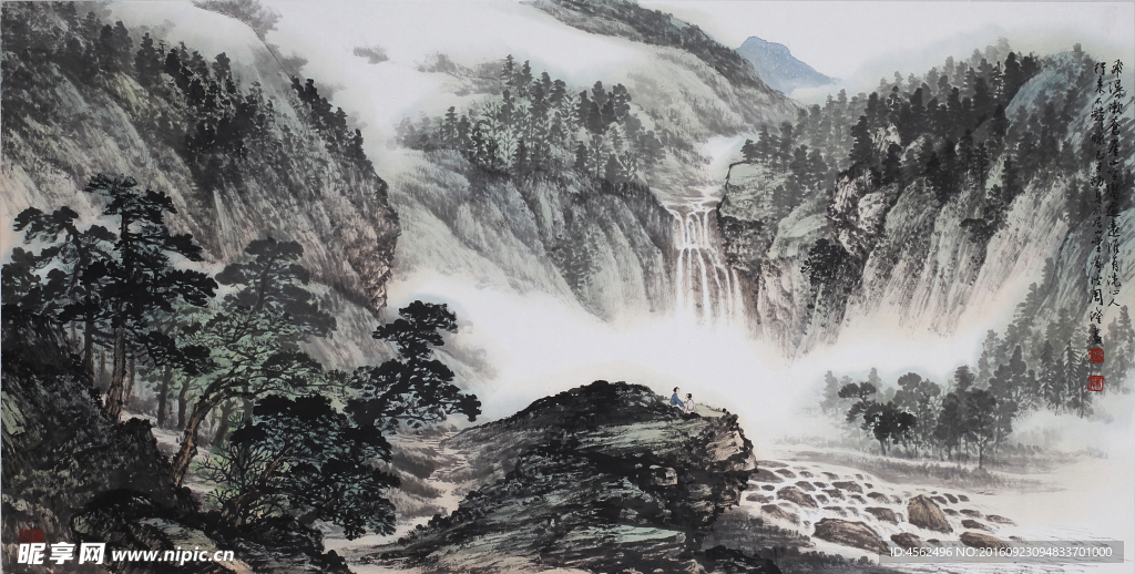 山水画