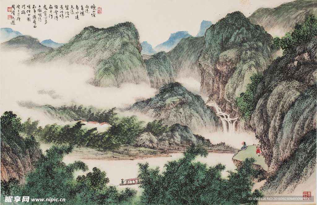 山水画