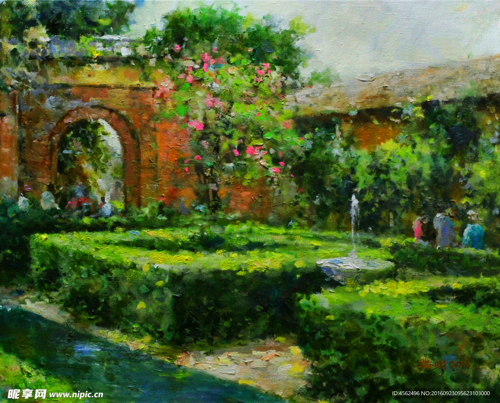 风景油画