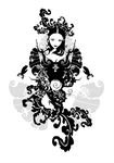 矢量欧美元素创意 人物造型图案
