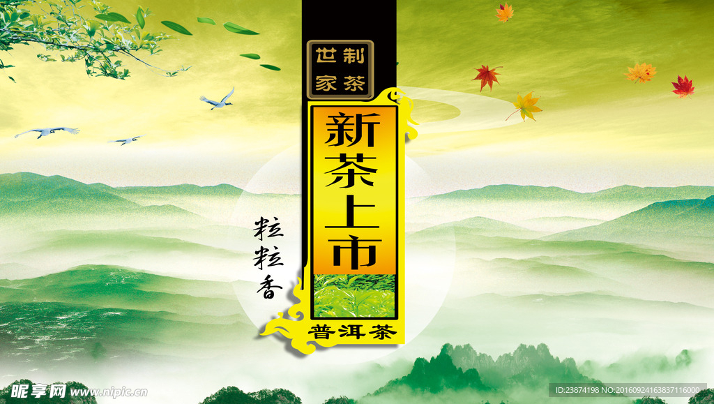 茶叶广告