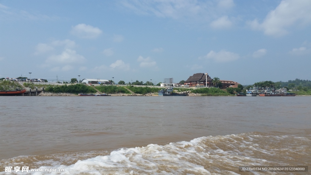 湄公河风光