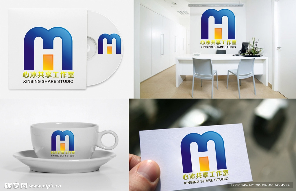 M字母LOGO