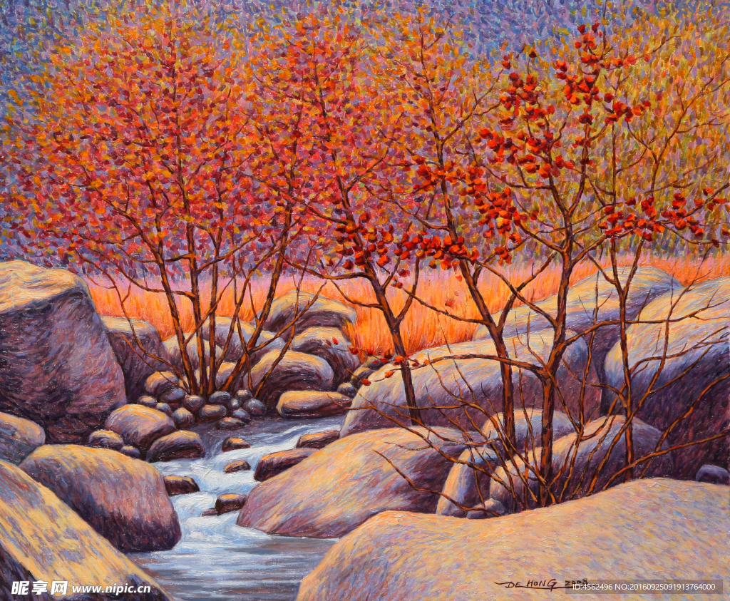 风景油画