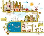 城市矢量图