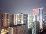阳光100高楼夜景